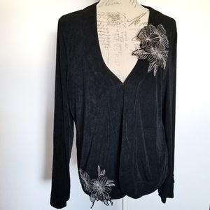 Embroidered Laura Ashley Cartigan